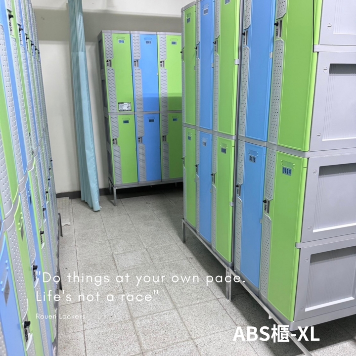 20人 ABS櫃-XL 透氣式 鑰匙鎖櫃台中電子式置物櫃